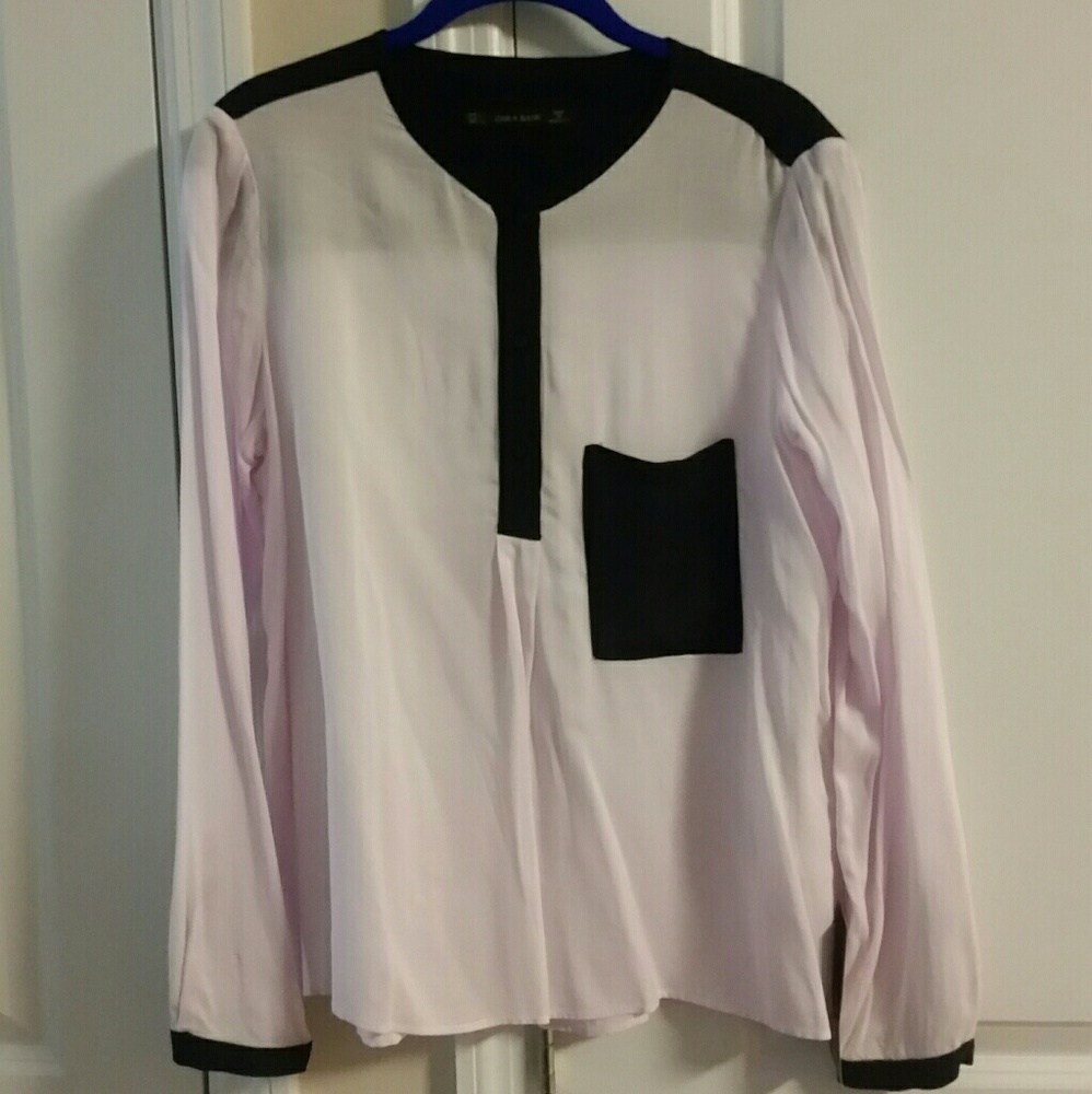Zara Basic Collection Pullover Blouse